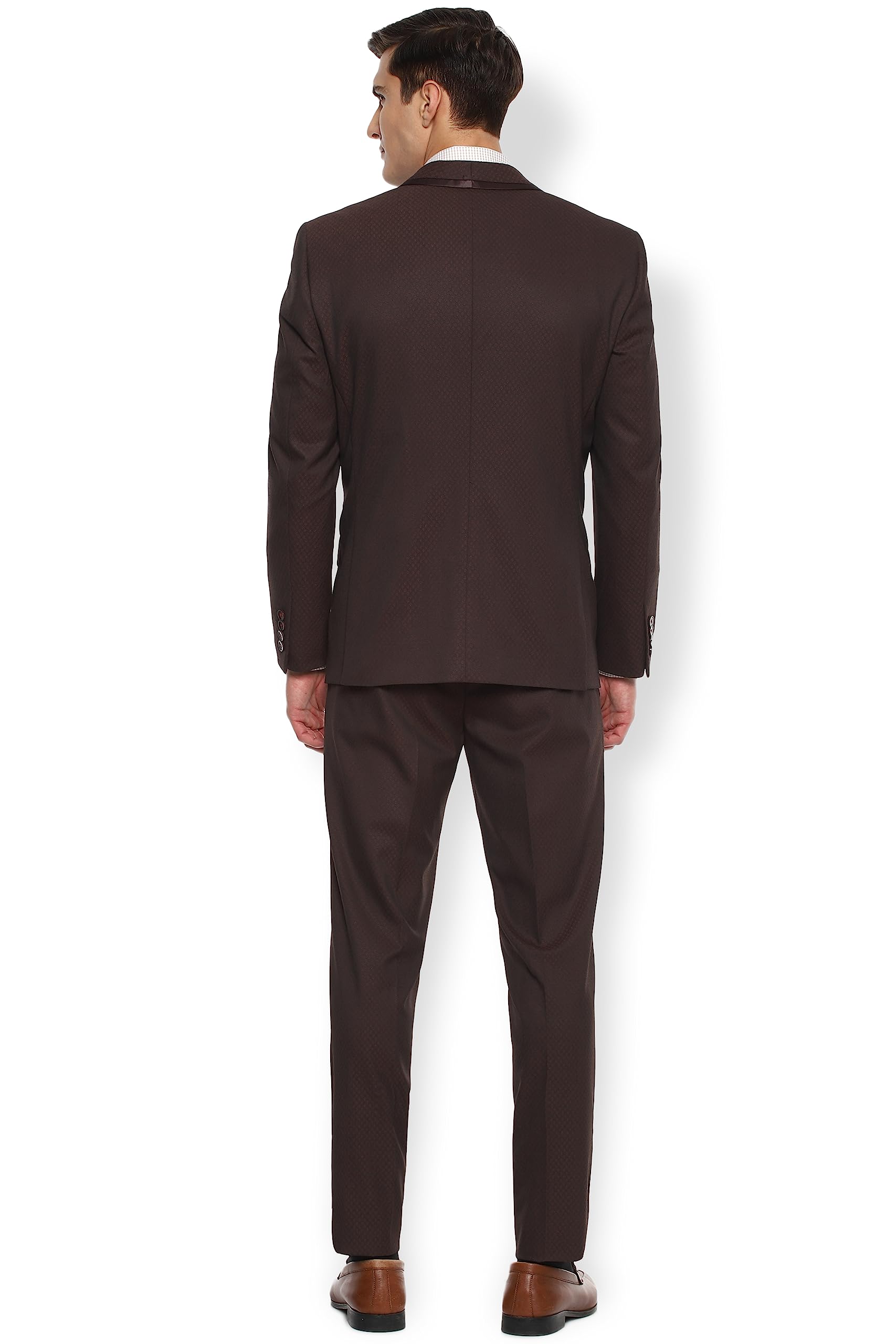 van heusen Men's Polyester Blend Two Piece Business Suit Pants Set-picture-27