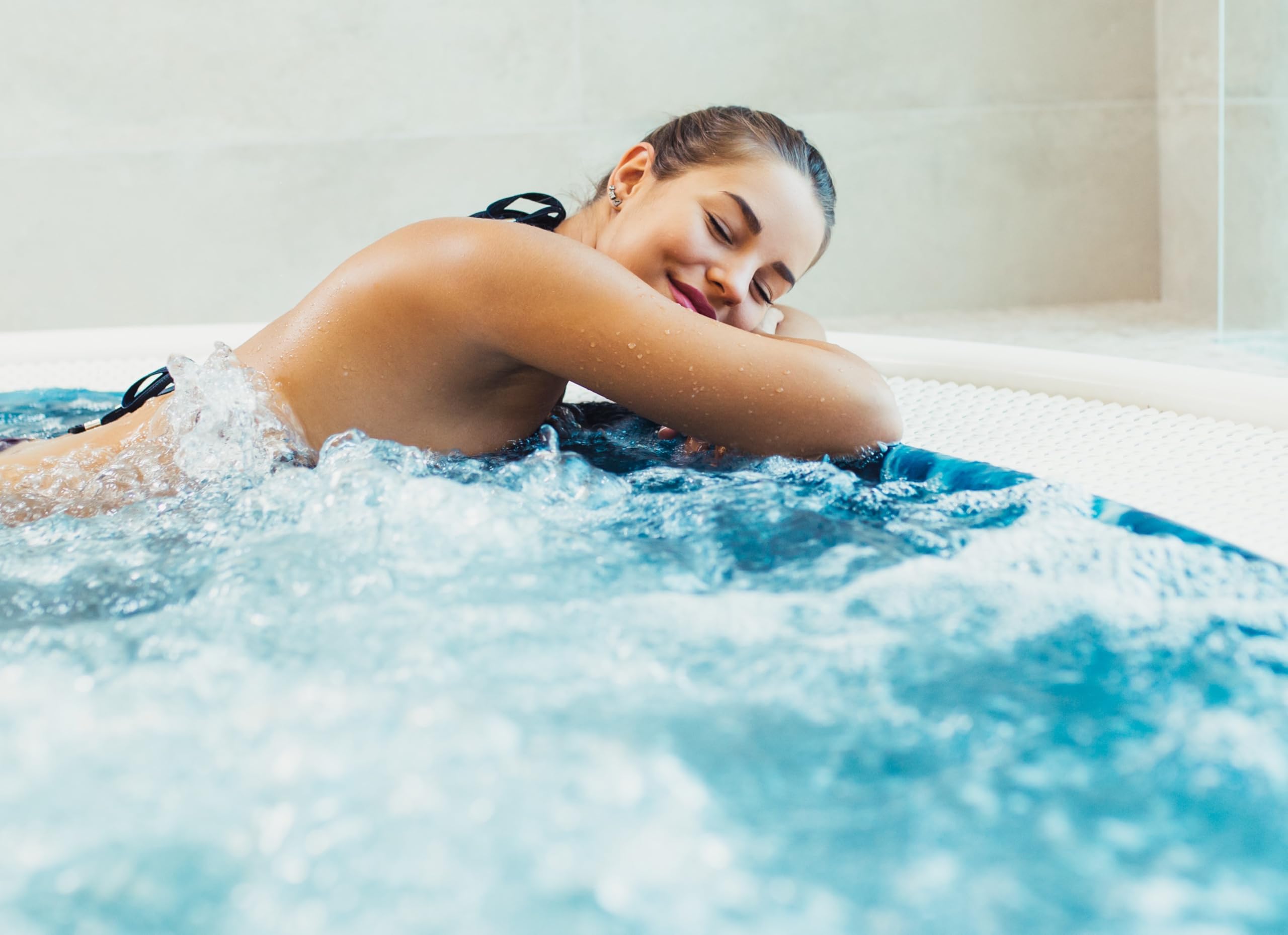 BSI - PooLSan - Spécial Spa - Solution sans Chlore - pour Une Désinfection Totale - Jusqu'à 4 A 6 Mois - Elaboré en Europe