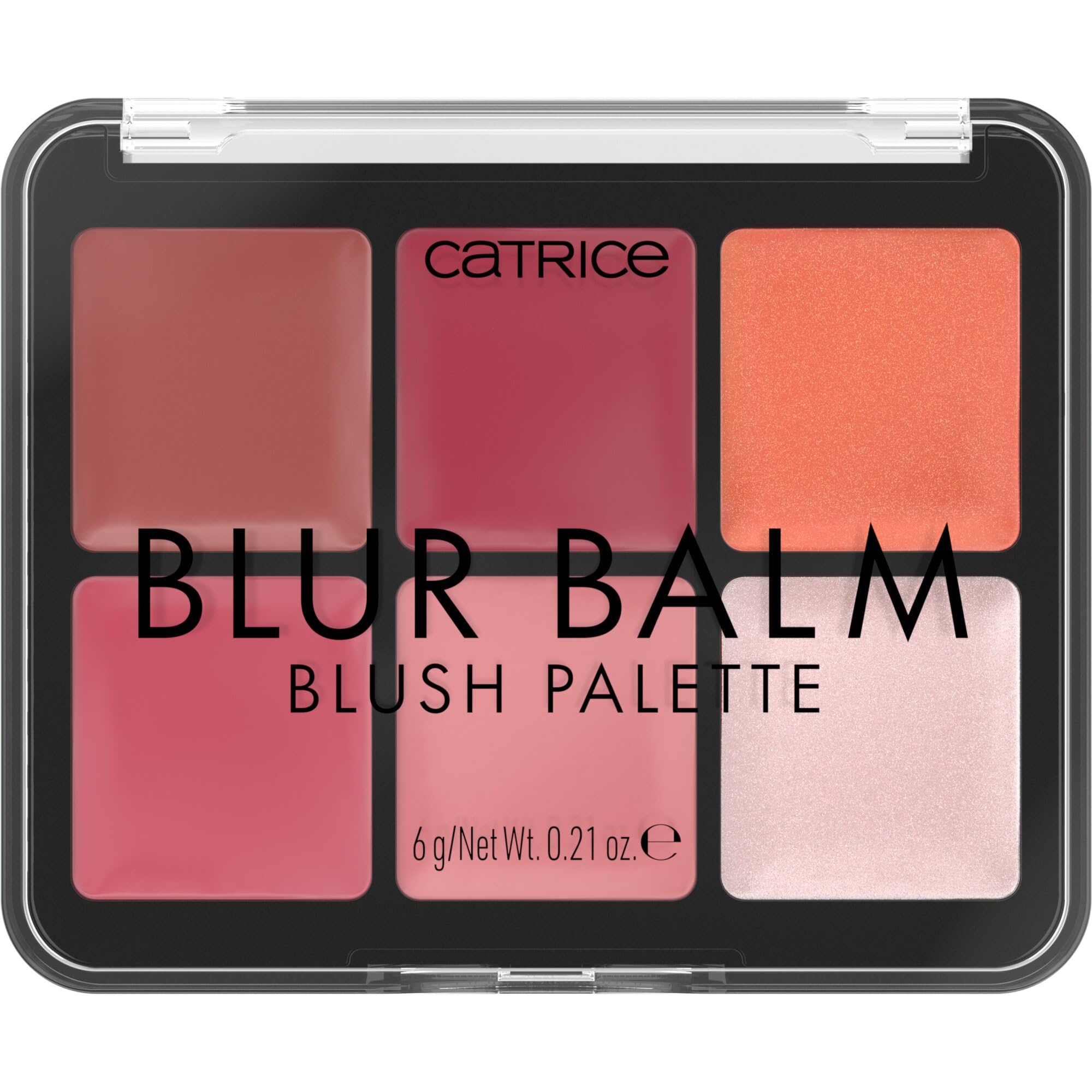 Catrice Paleta do twarzy Blur Balm, mocno napigmentowana/y, natychmiastowy wynik, naturalny, świetlisty (6g)