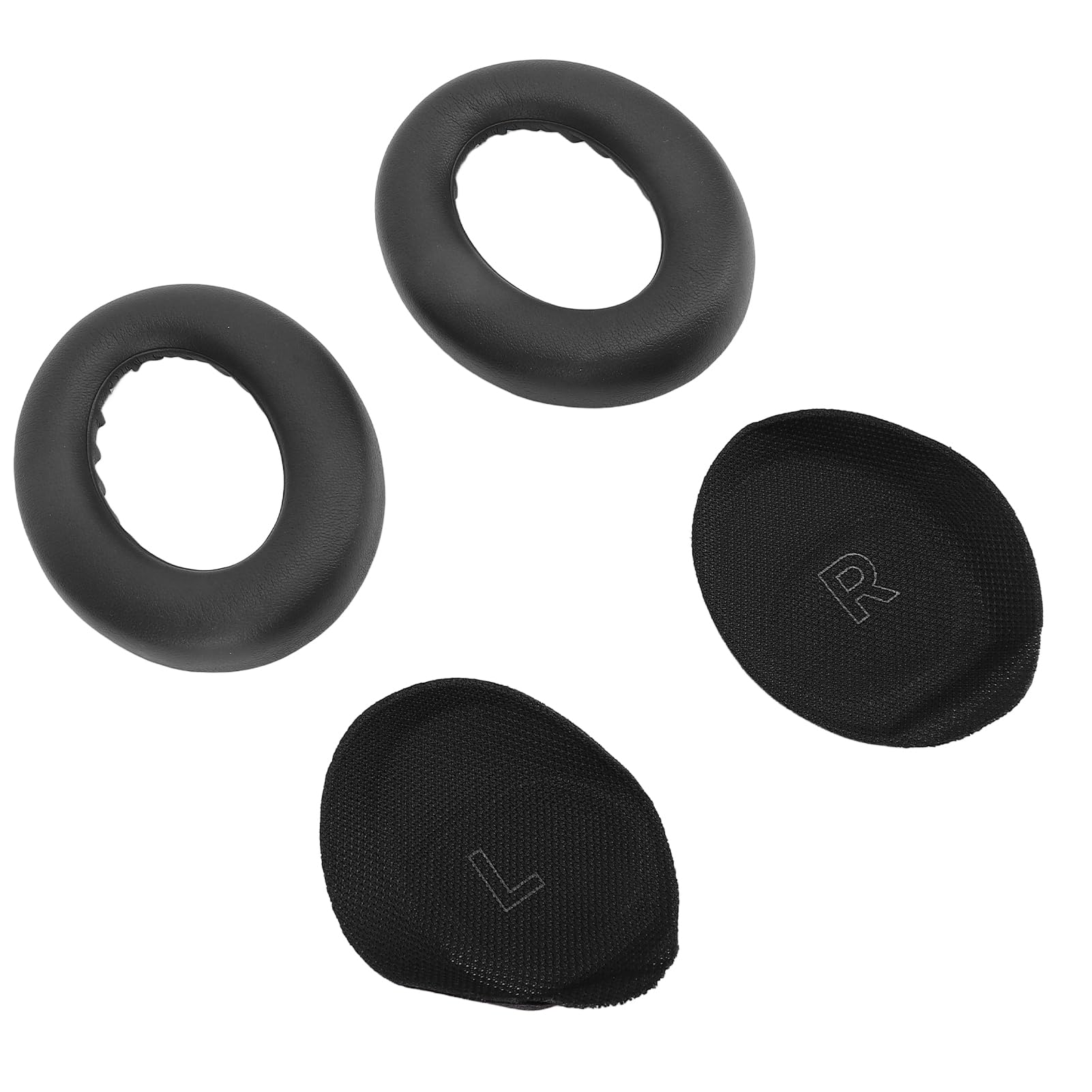 Almohadillas de repuesto para almohadillas de espuma viscoelástica de alta densidad de cuero de proteína suave QC, 2 unidades