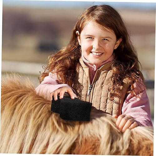 Miniatura 7 de balacoo 25 esponjas de aseo de caballos para limpieza corporal y herramientas de baño suaves para el cuidado del ganado para eliminar la suciedad y