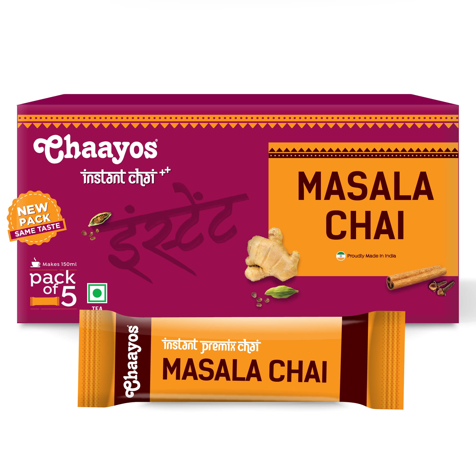 See full amazon price history chart for Chaayos Instant Tea Premix - Regular Sugar - Masala Flavour (5 Sachets) | Instant Tea | Tea Premix | Masala Tea | Masala Chai | Assam Tea | Flavored Tea | Tea Masala Mix Chaayos Instant Tea Premix - Regular Sugar - Masala Flavour (5 Sachets) | Instant Tea | Tea Premix | Masala Tea | Masala Chai | Assam Tea | Flavored Tea | Tea Masala Mix (B08LH48NGQ) Amazon Price History, Amazon Price Tracker