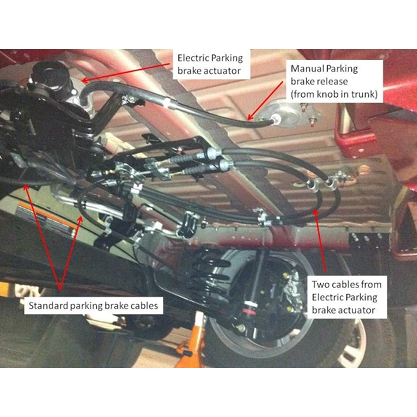 Reemplazo de la unidad de control del actuador del freno de estacionamiento trasero XTevu para BMW Serie 5 GT F07 2009-2016 - Compatible con 34436874219, sistema de control de frenos automotriz, actua
