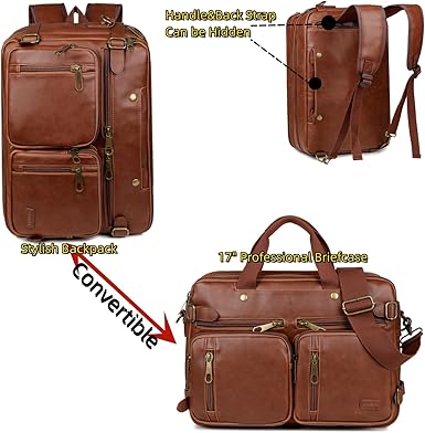 CoolBELL Laptop Messenger Bag Vintage Schoudertas CoolBELL Laptop Messenger Bag Vintage Schoudertas