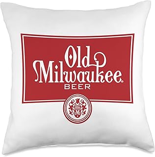 Old Milwaukee Beer Original Style Throw Pillow