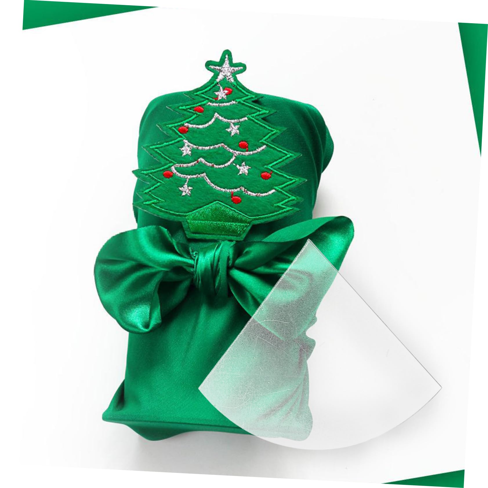 Operitacx 5 Juegos Plantilla de Costura de Árbol de Navidad de Juego de Herramienta de Acolchado de Pet Molde para Manualidades de Navidad Accesorios de Costura Diy