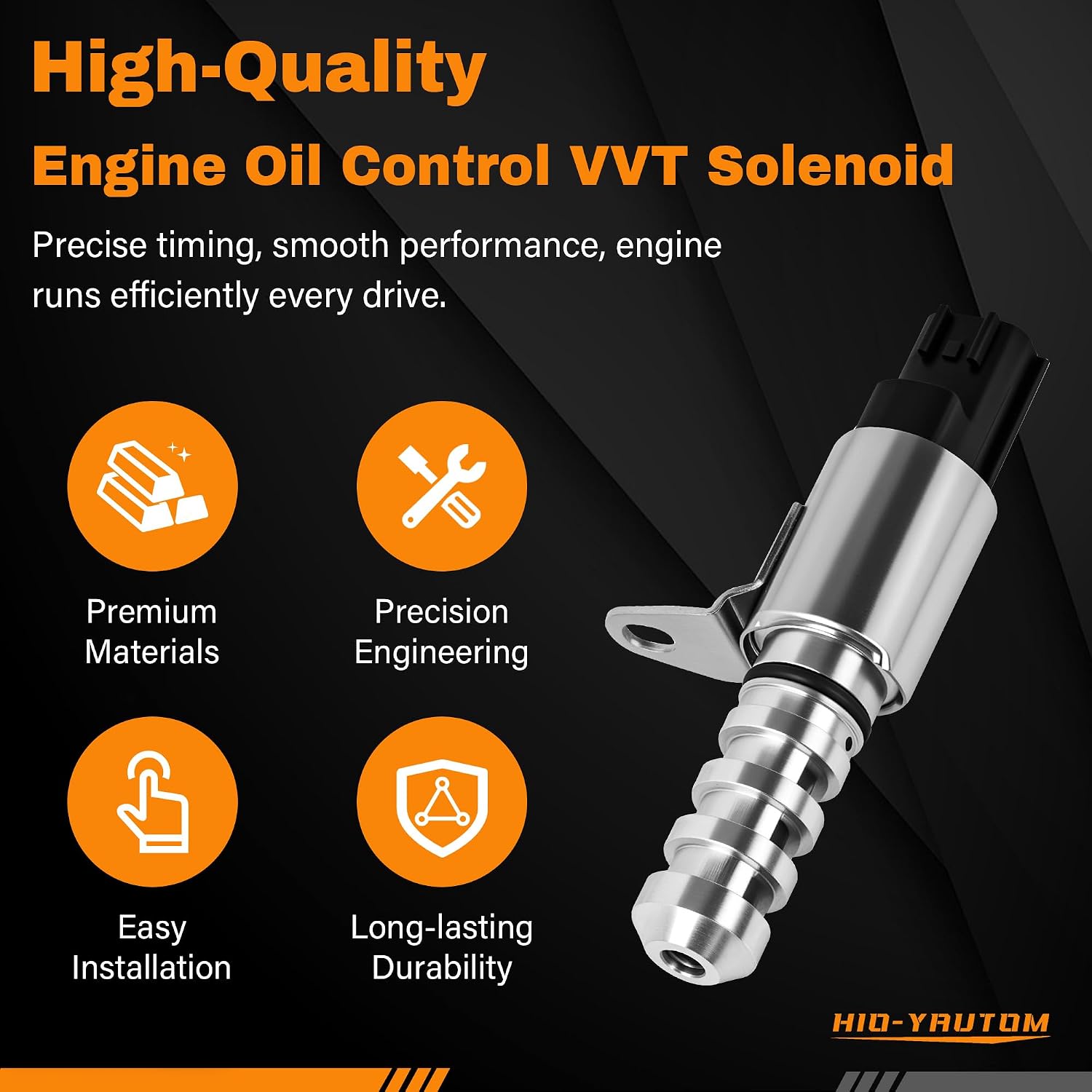 916-922 Engine Variable Valve Timing VVT Solenoid Compatible with Nissan Altima 2013-2017 Nissan Rogue 2014-2020 L4 2.5L Camshaft Oil Control Replacement for 916-922 916922 237963TA1A 237963TA4A