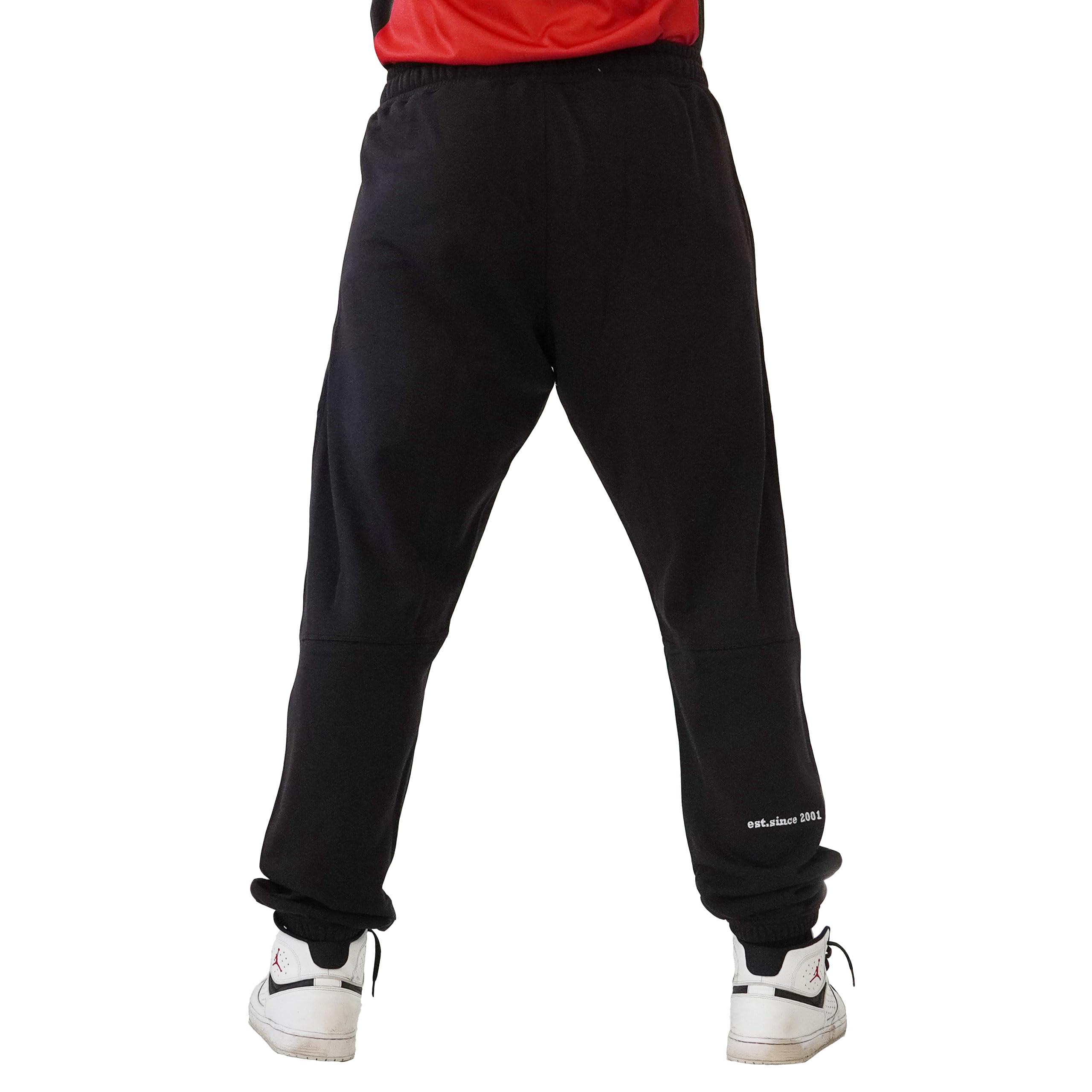 BRACHIAL Sporthose Herren Schwarz Blank Fitnesshose Pumperhose Gymhose Bodybuildinghose Fitness Bodybuilding Sporthose