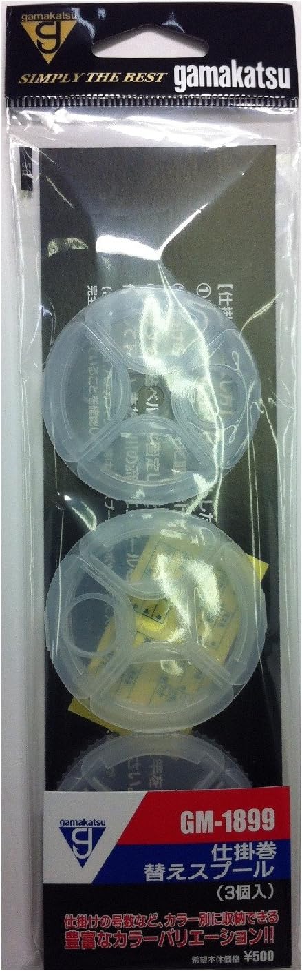 Gamakatsu widgets Makikawa spool (3 Ke input) GM1899 White