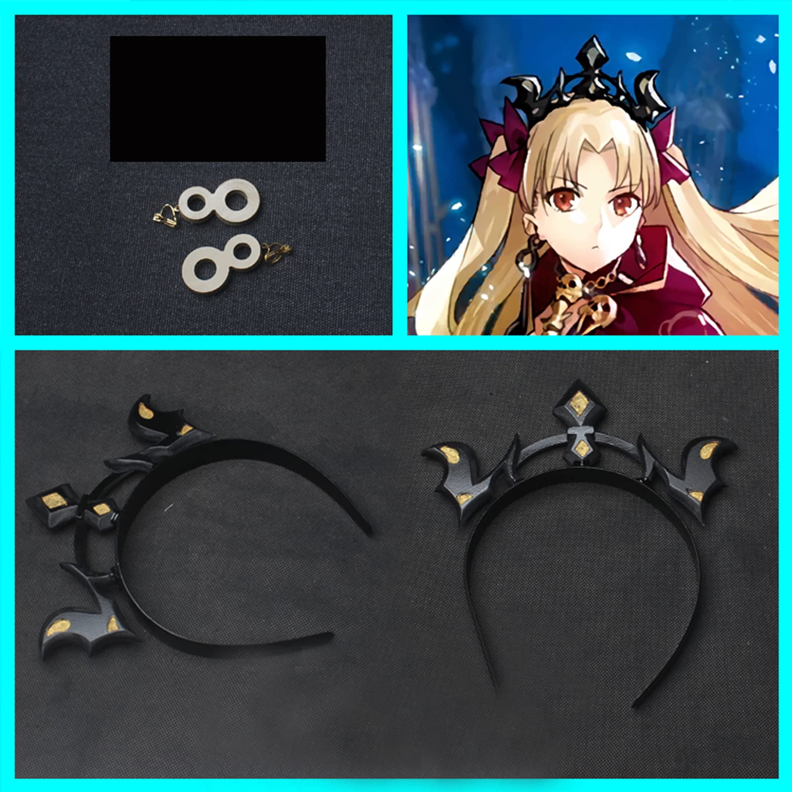 Amazon | Fate/Grand Order FGO エレシュキガル髪飾り+ピアス