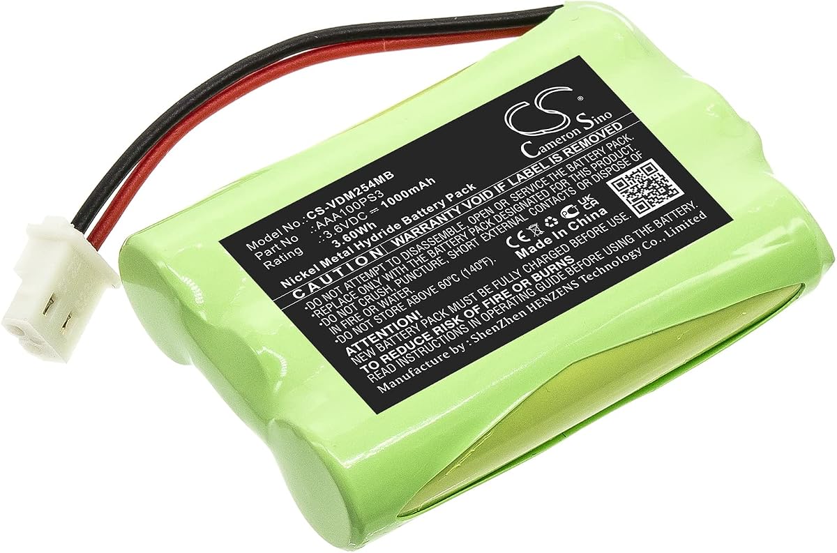 1000mAh Replacement Battery for Vtech VM311 VM311-13 VM311-2 VM311-23 PN AAA100PS3 BT185645 BT285645