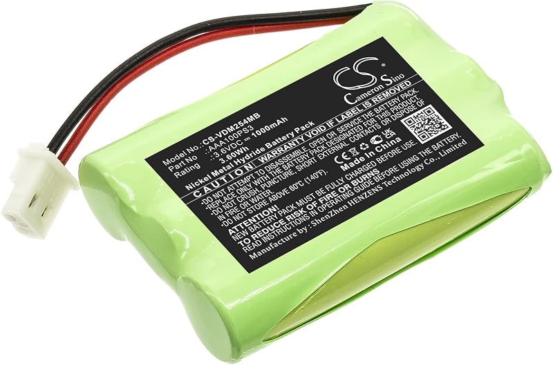 1000mAh Replacement Battery for Vtech VM311 VM311-13 VM311-2 VM311-23 PN AAA100PS3 BT185645 BT285645