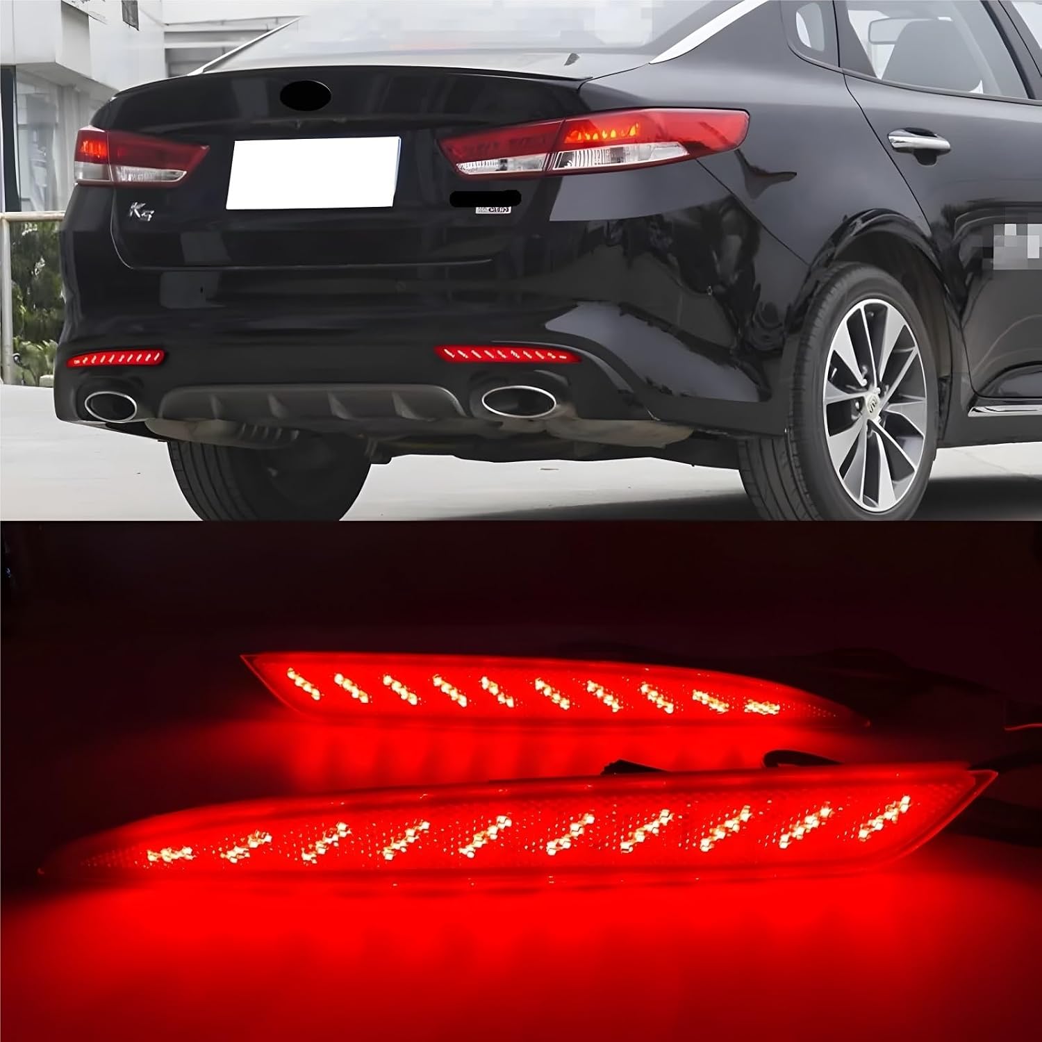 VALENTI(ヴァレンティ) LEDリアバンパーリフレクター ジュエルLEDリア