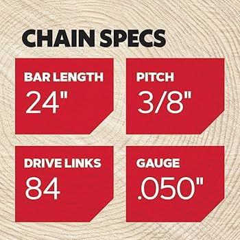 Amazon.com: Oregon E84 Full Chisel Professional Chainsaw