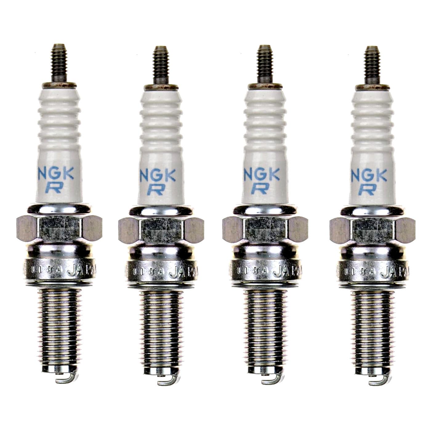 Area1 Motorrad Zündkerze CR9EK Iridium - 4 Stück - Passend Für Kawasaki Z750, Z1000, Ninja & Mehr