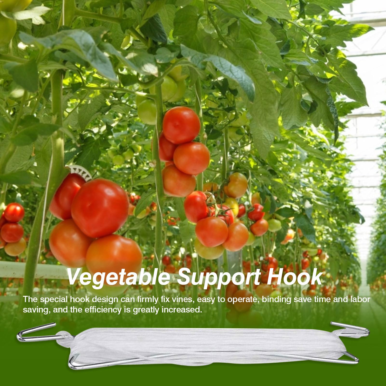 Ganci Per Pomodori Per Traliccio A Spago 10 Pezzi Clip Resistenti | Clip Per Piante Da Giardino Ganci Pomodori Con Spago Per Esterno Verdura Frutta Piante Fiori Cetriolo Anguria Uva Luffa