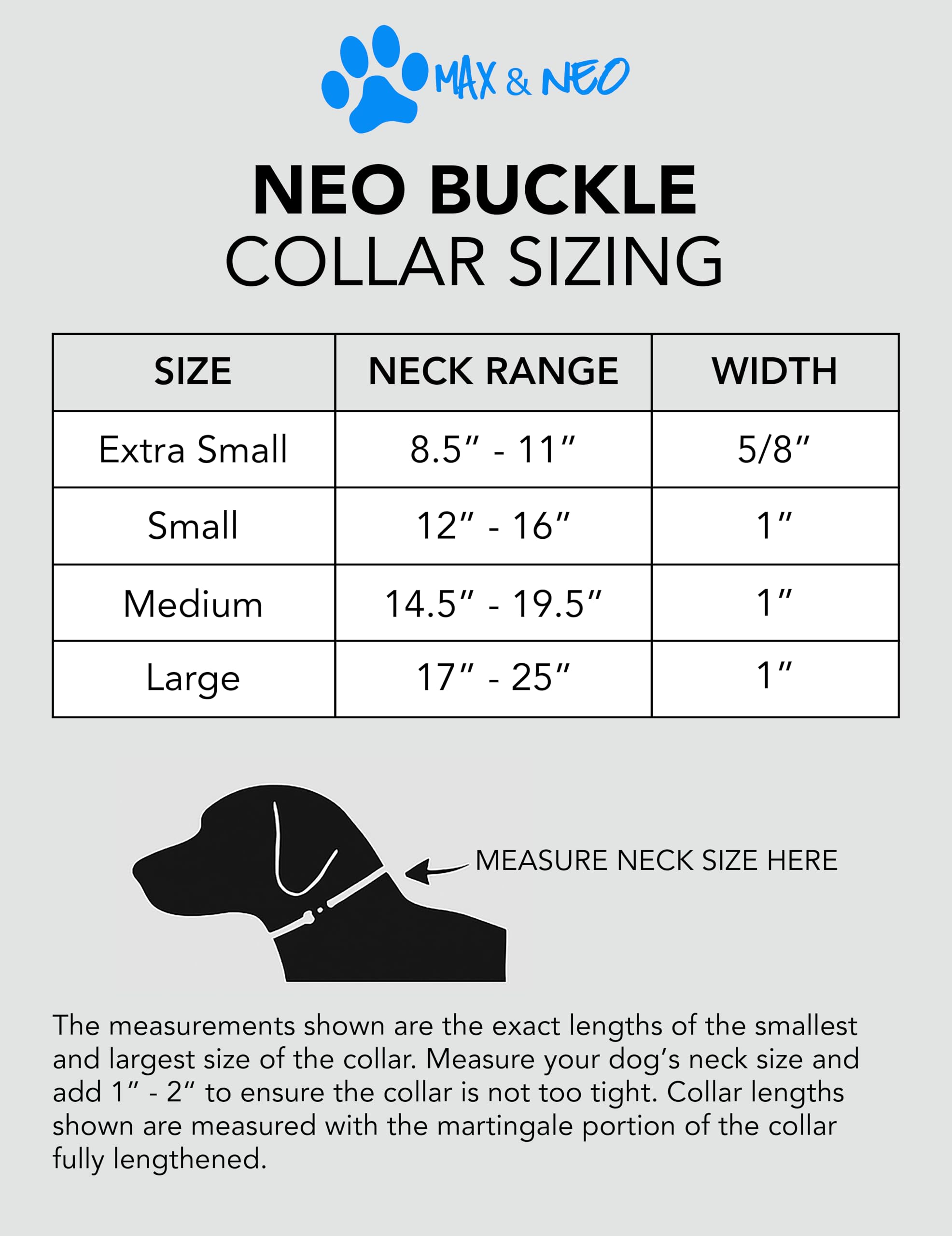 Max and Neo NEO Reflektierendes Hundehalsband aus Nylon mit Schnalle - Für jedes verkaufte Halsband spenden wir ein Halsband an eine Hunderettung, Large, rot