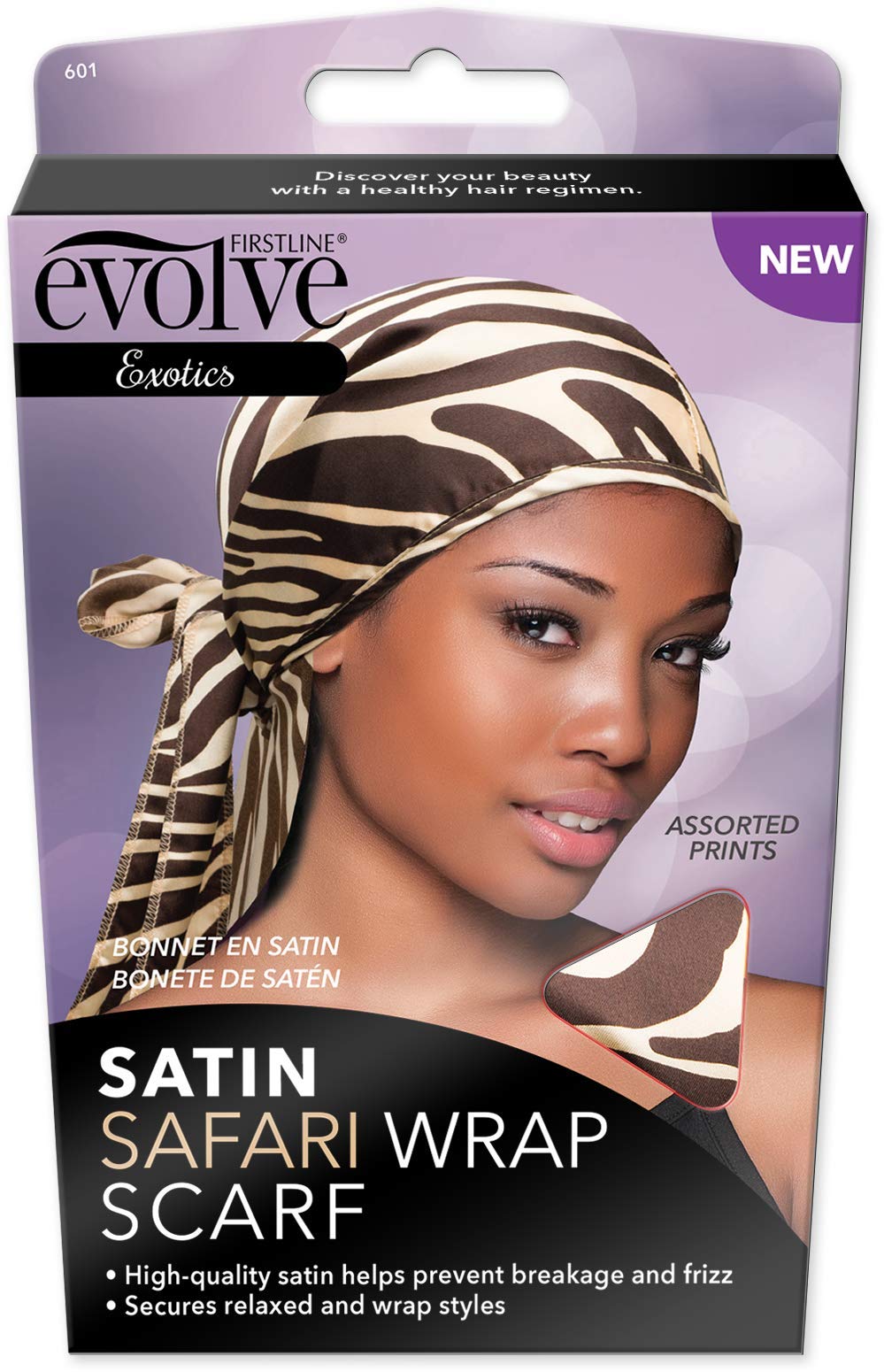 FIRSTLINE Evolve Exotics Satin SAFARI Wrap Scarf