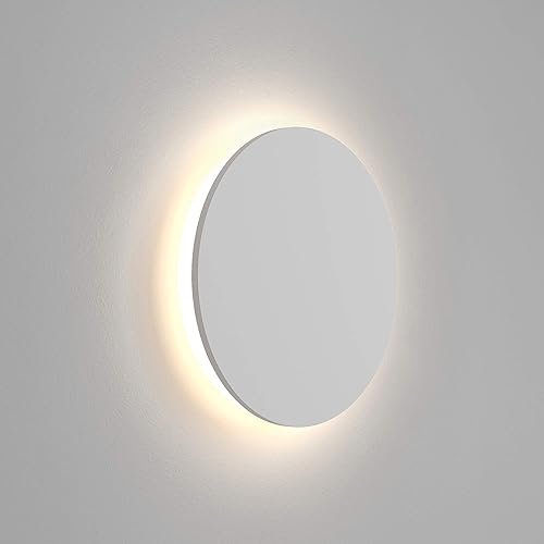 Miniatura 2 de Astro Eclipse - Lámpara de pared redonda de 350 LED de 0 a 10 V regulable para interiores (yeso pintable) - Clasificación de secado - Lámpara de