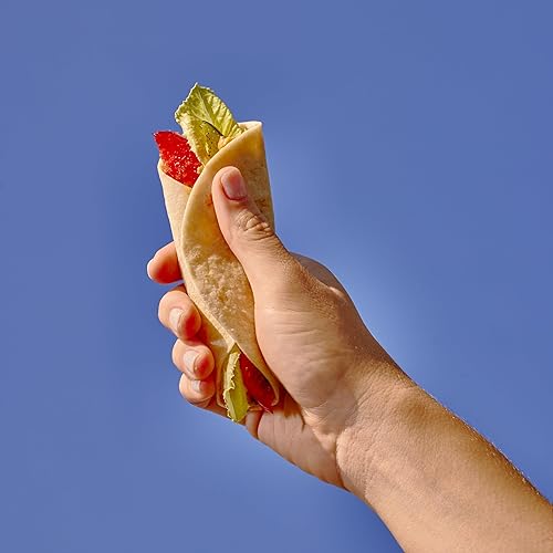 Miniatura 47 de Eureka Tortilla Tortillas orgánicas de harina deliciosas Tortillas artesanales orgánicas Mini granos enteros de 6 pulgadas Veganas, sin OMG