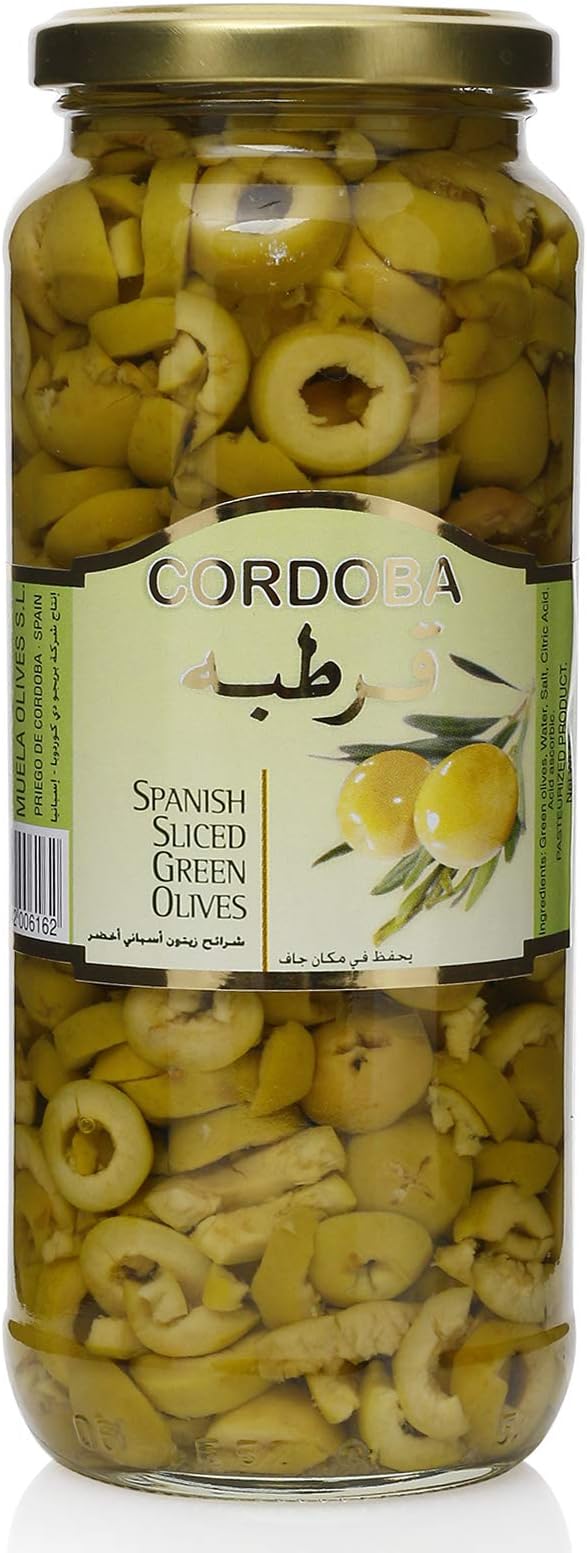 CordobaSliced Green Olives, 275g