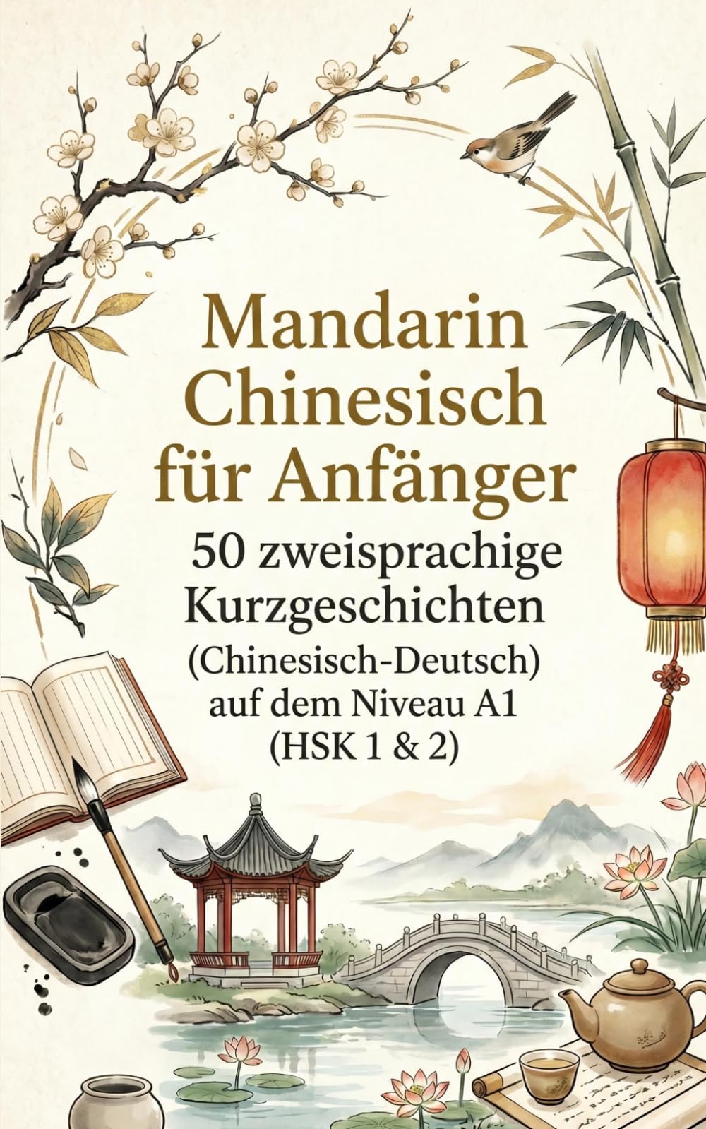 Mandarin Chinesisch für Anfänger: 50 zweisprachige Kurzgeschichten (Chinesisch-Deutsch) auf dem Niveau A1 (HSK 1 & 2)