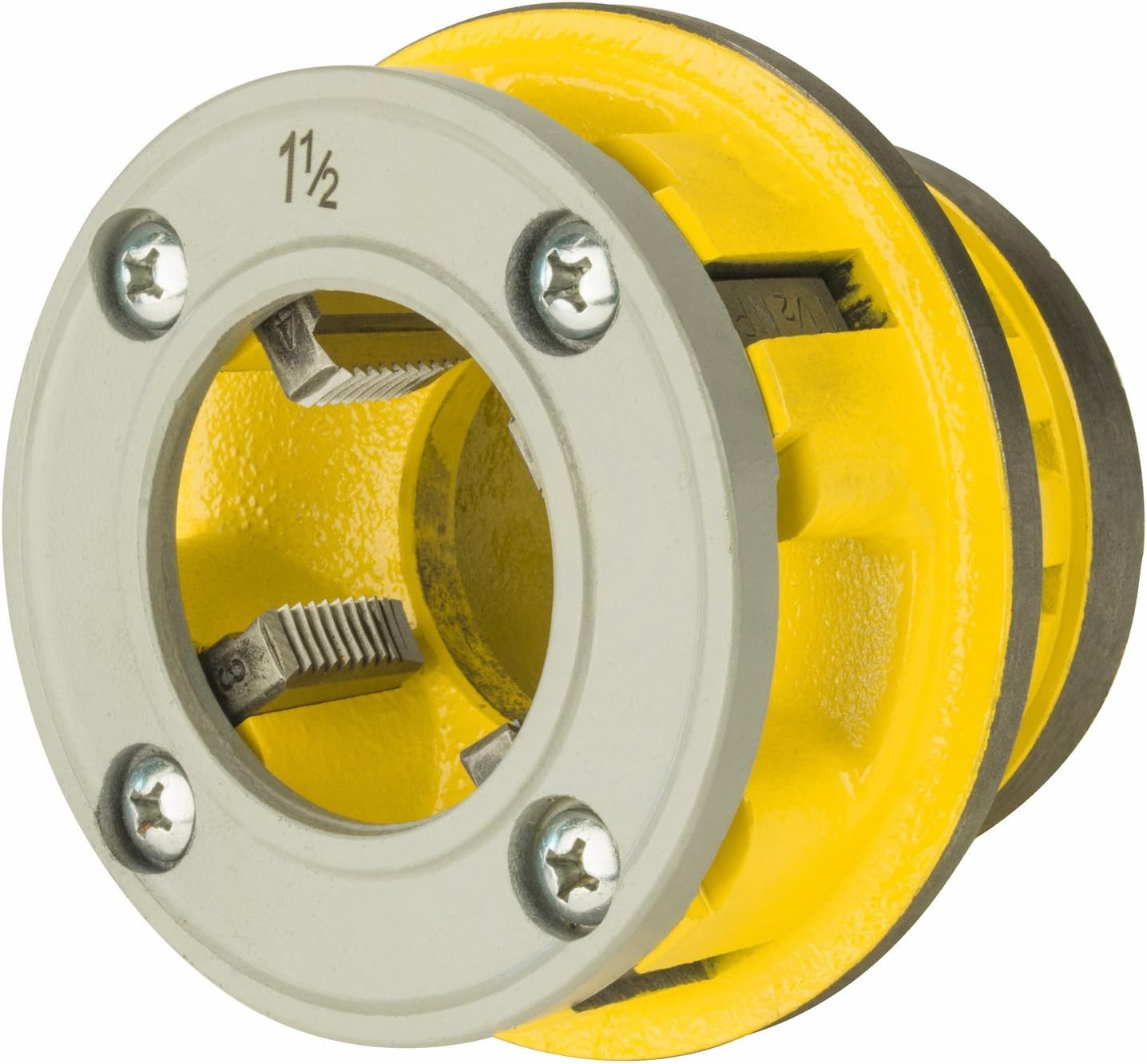 Steel Dragon Tools 37410 Die Head and Dies 1 1/2 inch NPT Alloy RH 12R compatible with RIDGID 12R Ratchet Threader