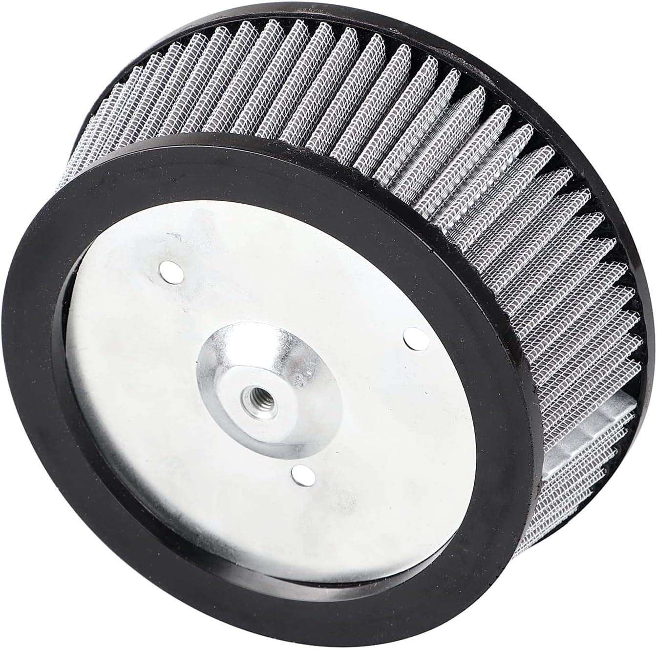 Grey Sucker Air Cleaner Element Replacement For Harley Big Twin 1999-2017, Dyna 1999-2017, Softail 2000-2015, Road King FLHR 1999-2007 (except 2008-2016 Touring/Trike）