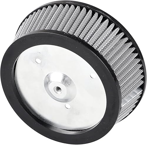 Reemplazo de elemento limpiador de aire de ventosa gris para Harley Big Twin 1999-2017 Dyna Softail Road King FLHR