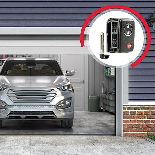 Miniatura 10 de Funda y almohadilla para llave inteligente para Toyota Highlander Venza 2008-2016 (HYQ14AAB, HYQ12ACX, HYQ14AEM)