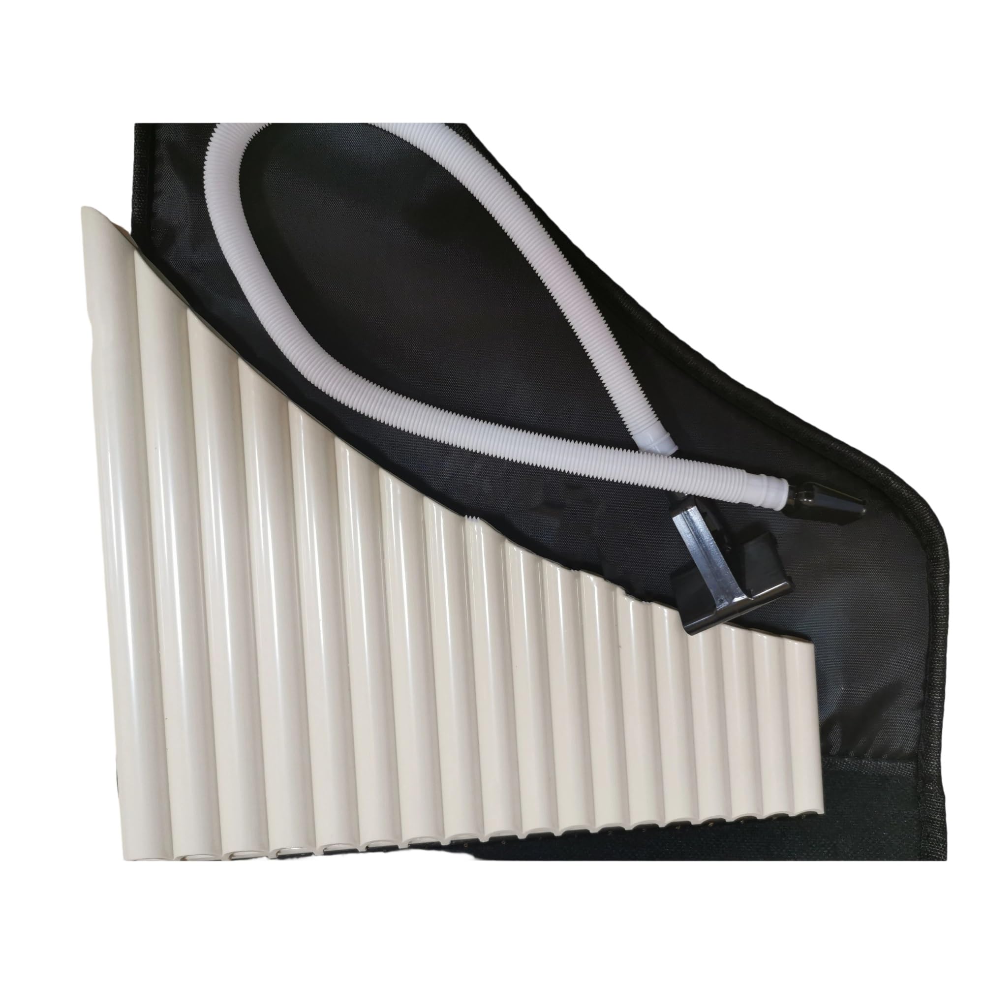 Flet Pana Flety Pana C Dur Klasa Wykonawcza Dla Początkujących 16 Lub 18 Rurek Kreatywne Łatwe Do Nauki Trwałe(Light gray 16-tube)