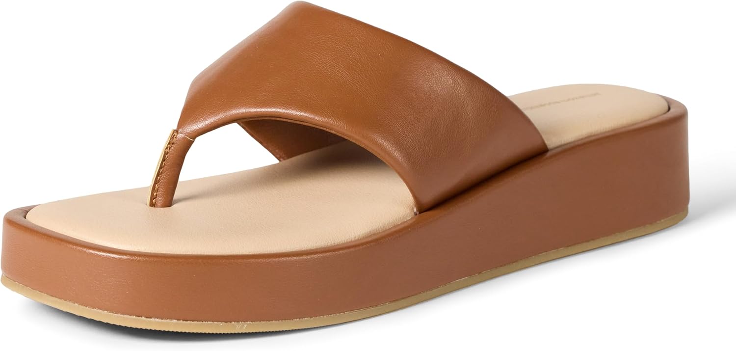 Amazon Essentials Women's Flatform Thong Sandals