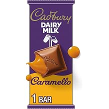 Cadbury, Milk Chocolate Caramel Candy Bar, 4 Ounce