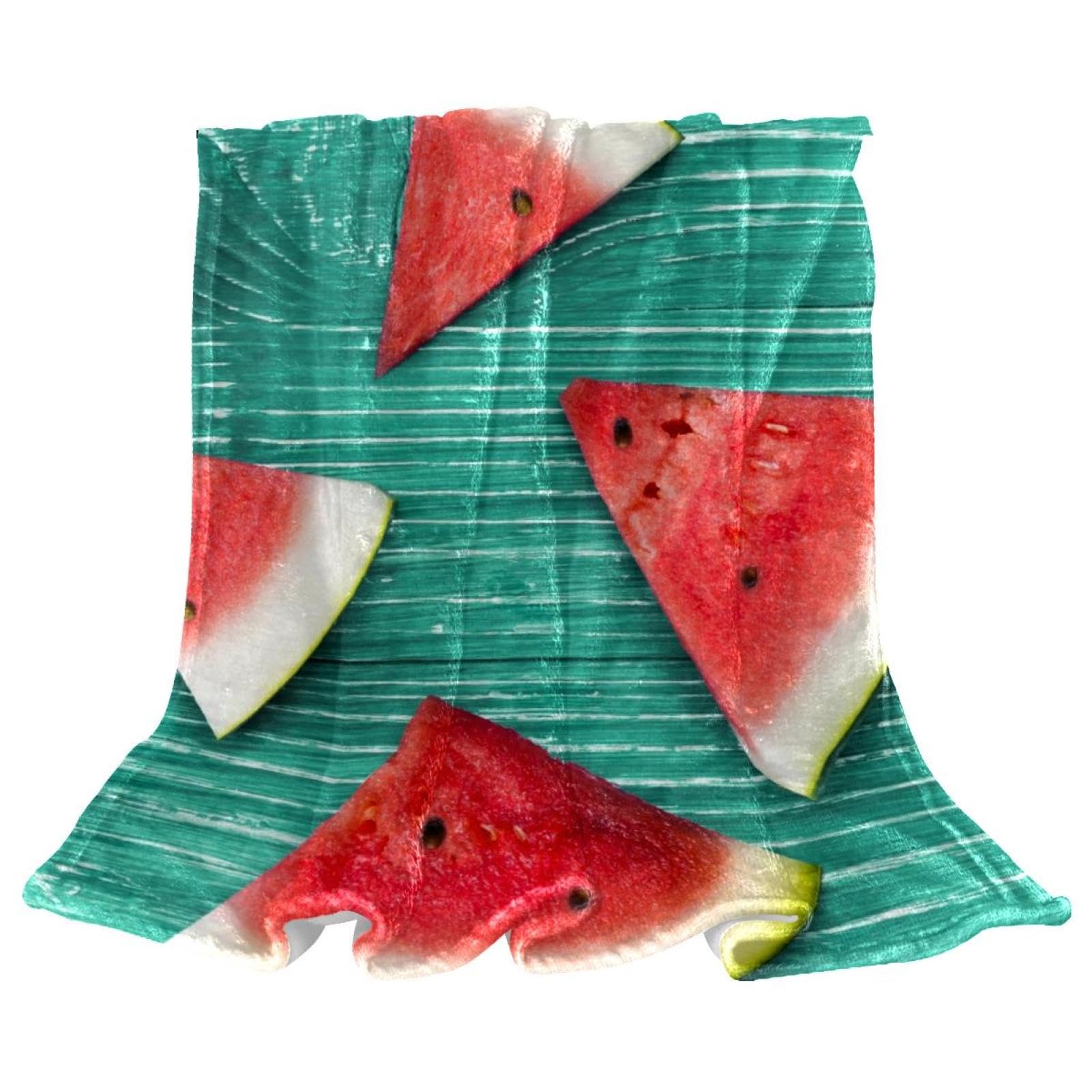 Couverture polaire melon d'eau douceur infinie pour réconforter vos moments de repos