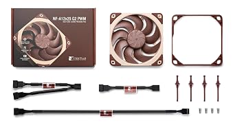 Noctua NF-A12x25 G2 PWM, Premium-Quality Quiet 120mm PC Fan (Brown)