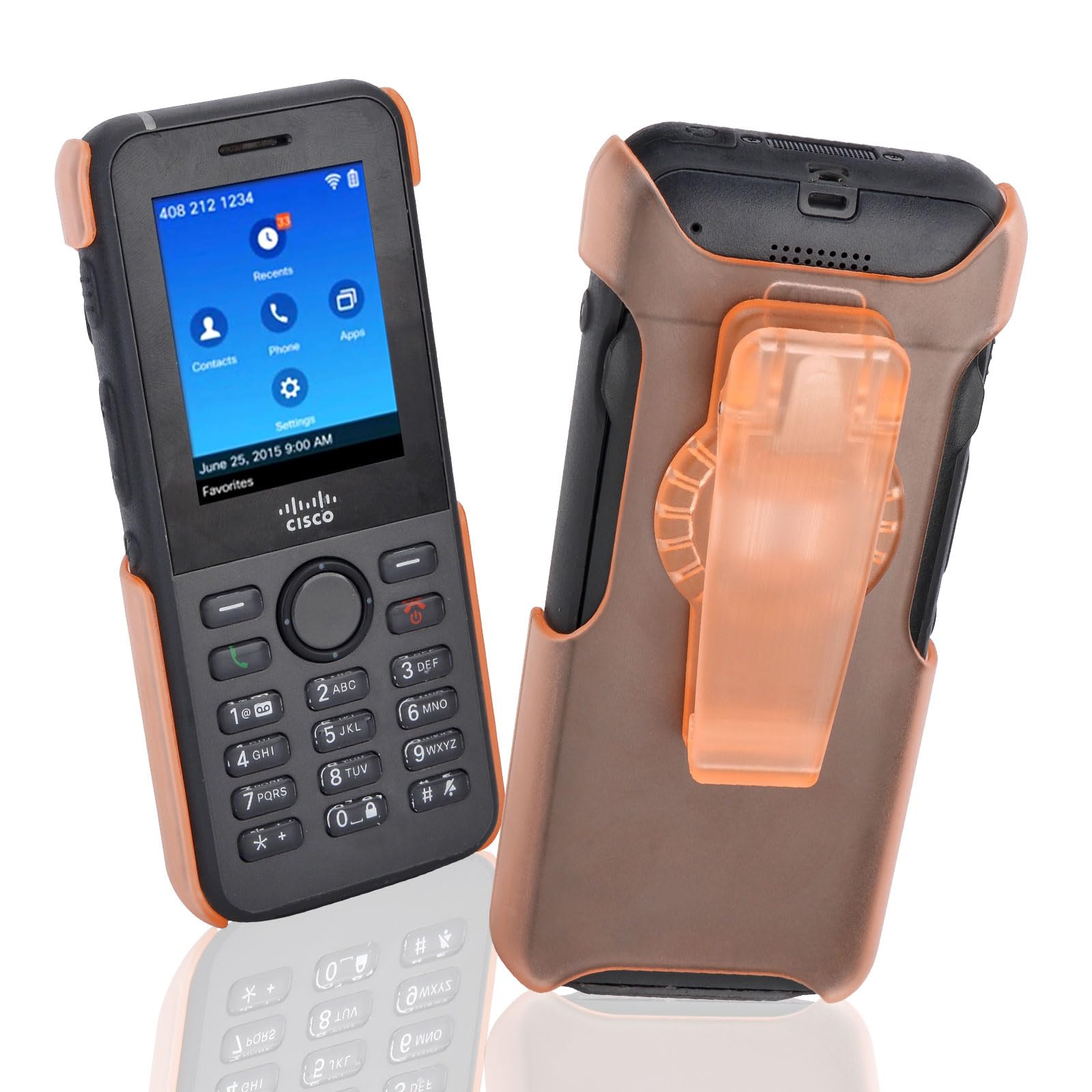 IGuerburn Cisco 8821 VoIP Phone Holster Case With Jamaica - View #6