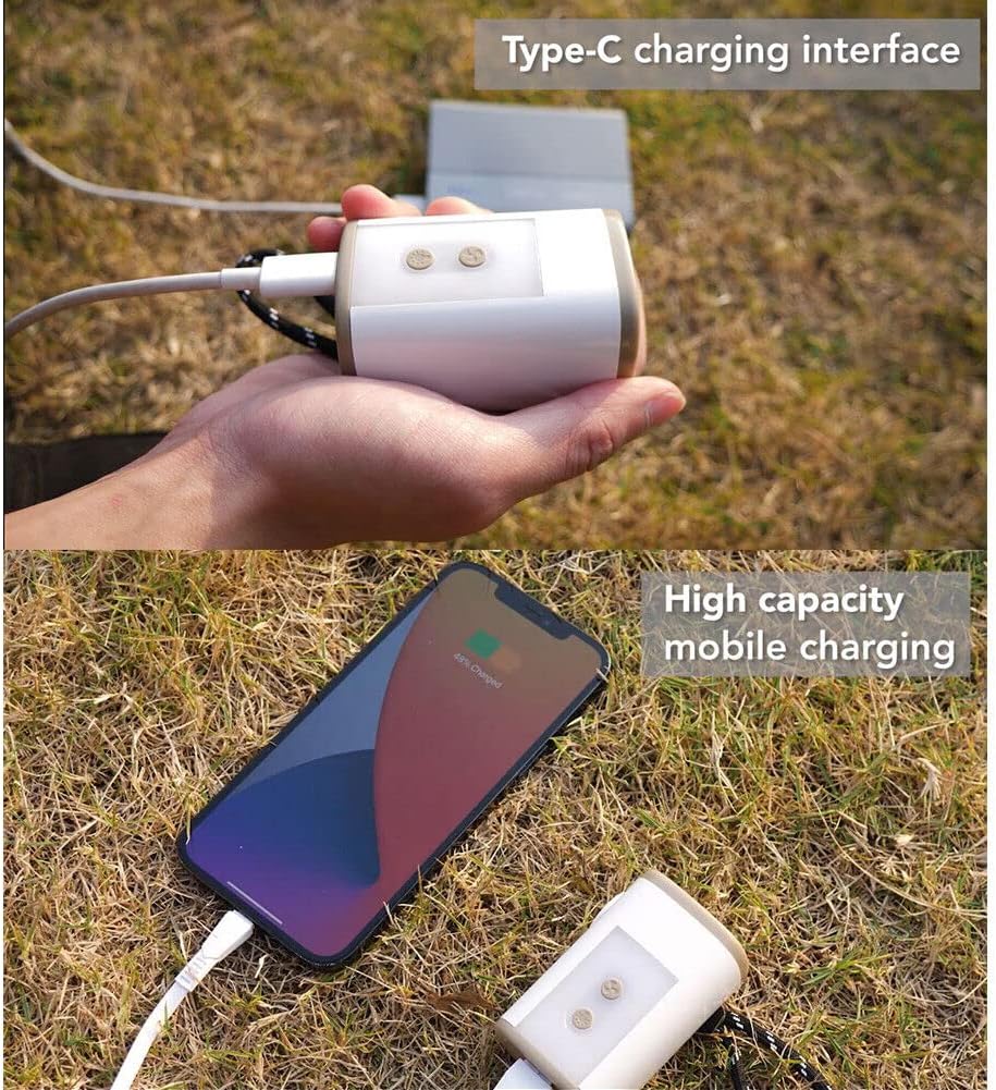 Portable Electric Pumps with Camping Light,High Power Tiny Air Pump, Inflatable Pump for Air Cushions Swimming Rings Toys Sleeping Pads Pool Floats Air Bed