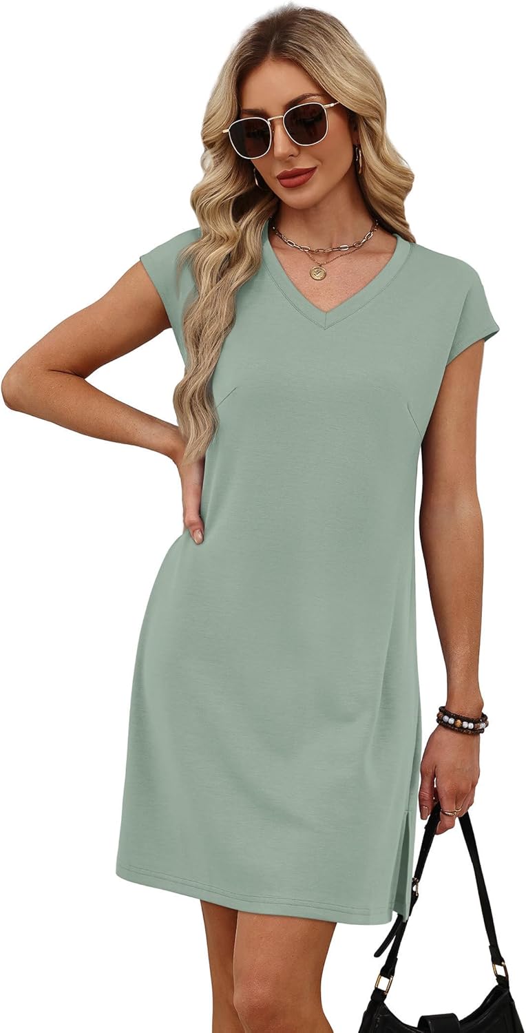 Sampeel Dresses for Women 2026 Sundresses Fashion Clothing Summer Casual Business Elegant Classy Work Clothes Vacation Dress - Image 4