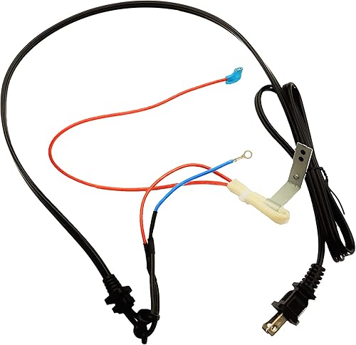 [Listado UL] GJS Gourmet - Combo de fusible de cable de alimentación de 2 clavijas compatible con Instant Pot LUX Mini, LUX50, LUX60 LUX Blue y