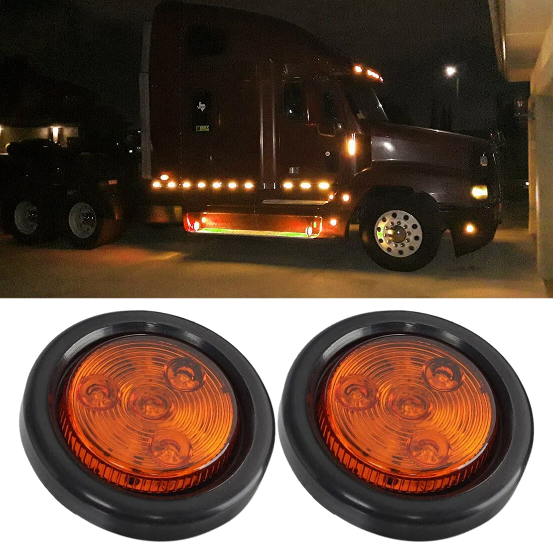 Conjuntos De Luz Trasera Para Marcador Lateral Kenworth T450