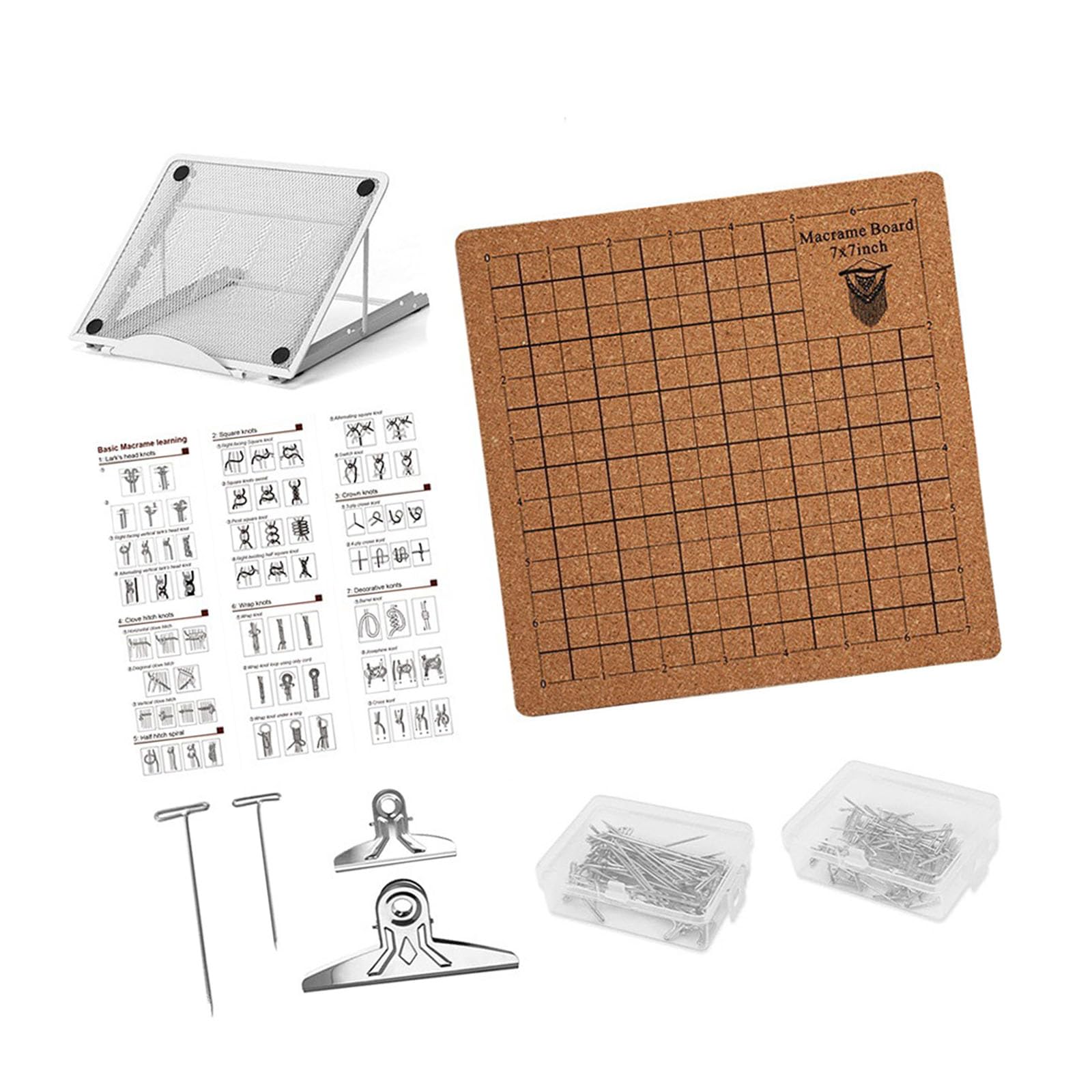 Msioytog Sturdy Silicone Craft Board for Quick Tassels Lace Knotting Handcraft Multipurpose Portable Portable Board