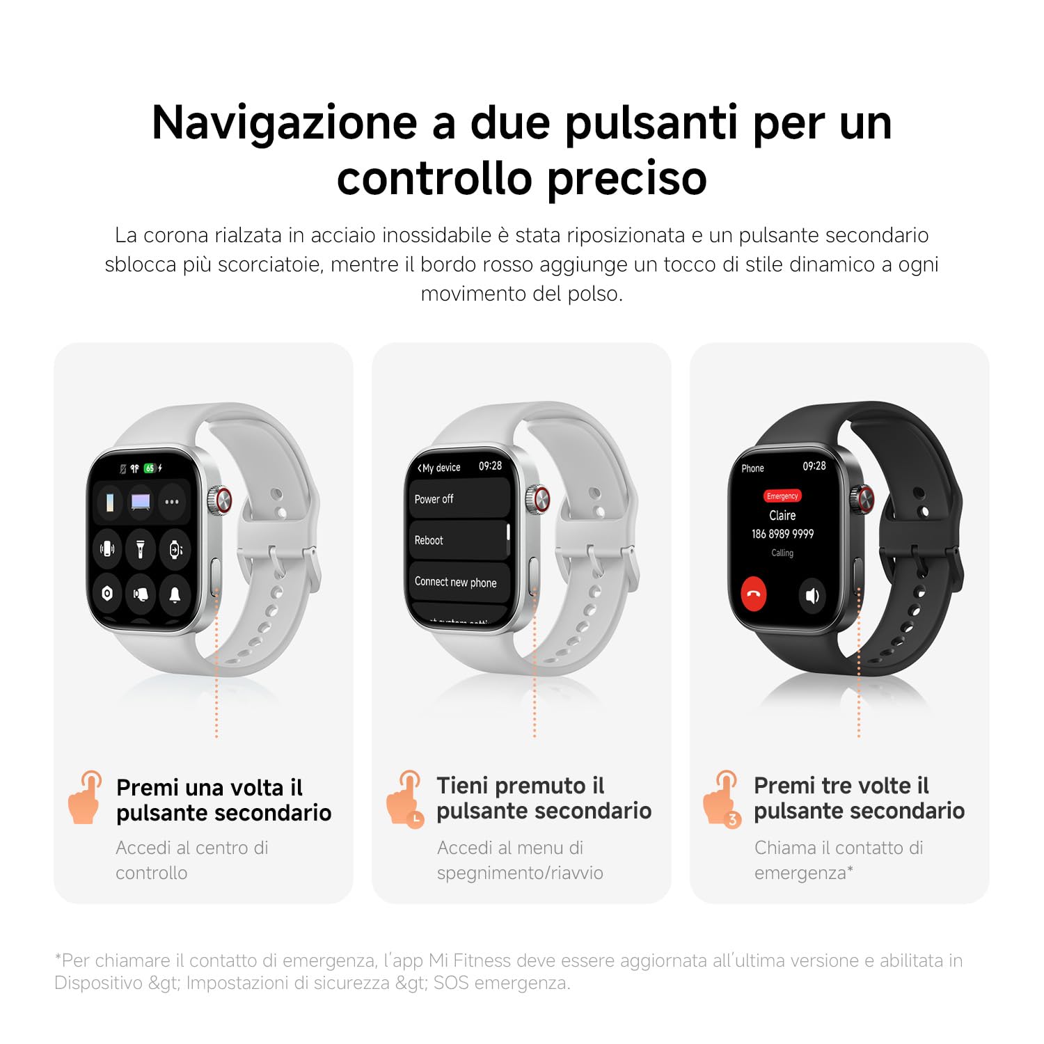 XIAOMI Redmi Watch 6 NFC, Smartwatch Uomo Donna, Activity Tracker AMOLED 2.07'' con Monitoraggio di Frequenza Cardiaca, 150+ modalità sportive, Autonomia 24 giorno, 5ATM, GPS, Android&iOS, Nero