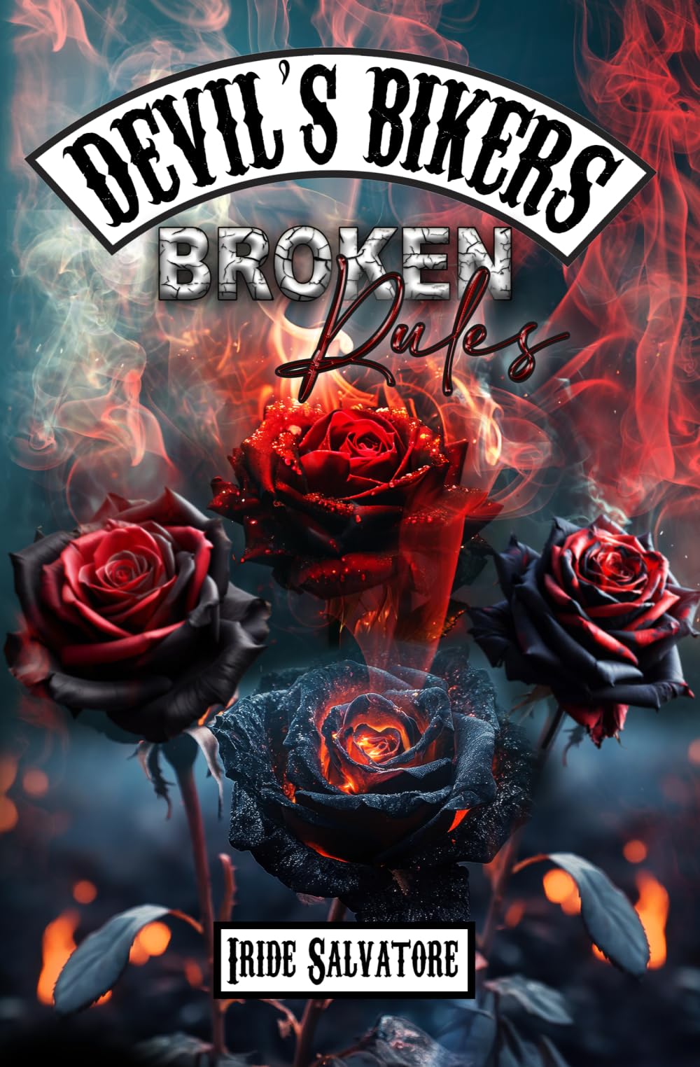 Devil's Bikers : Broken Rules: Une romance bikers en harem inversé- un polyamour émouvant. (Devil's Road)