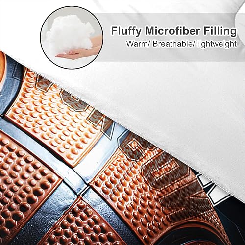 Miniatura 5 de Juego de edredón de baloncesto personalizado para niños y adolescentes, ropa de cama de estadio de baloncesto, decoración de dormitorio, juego de