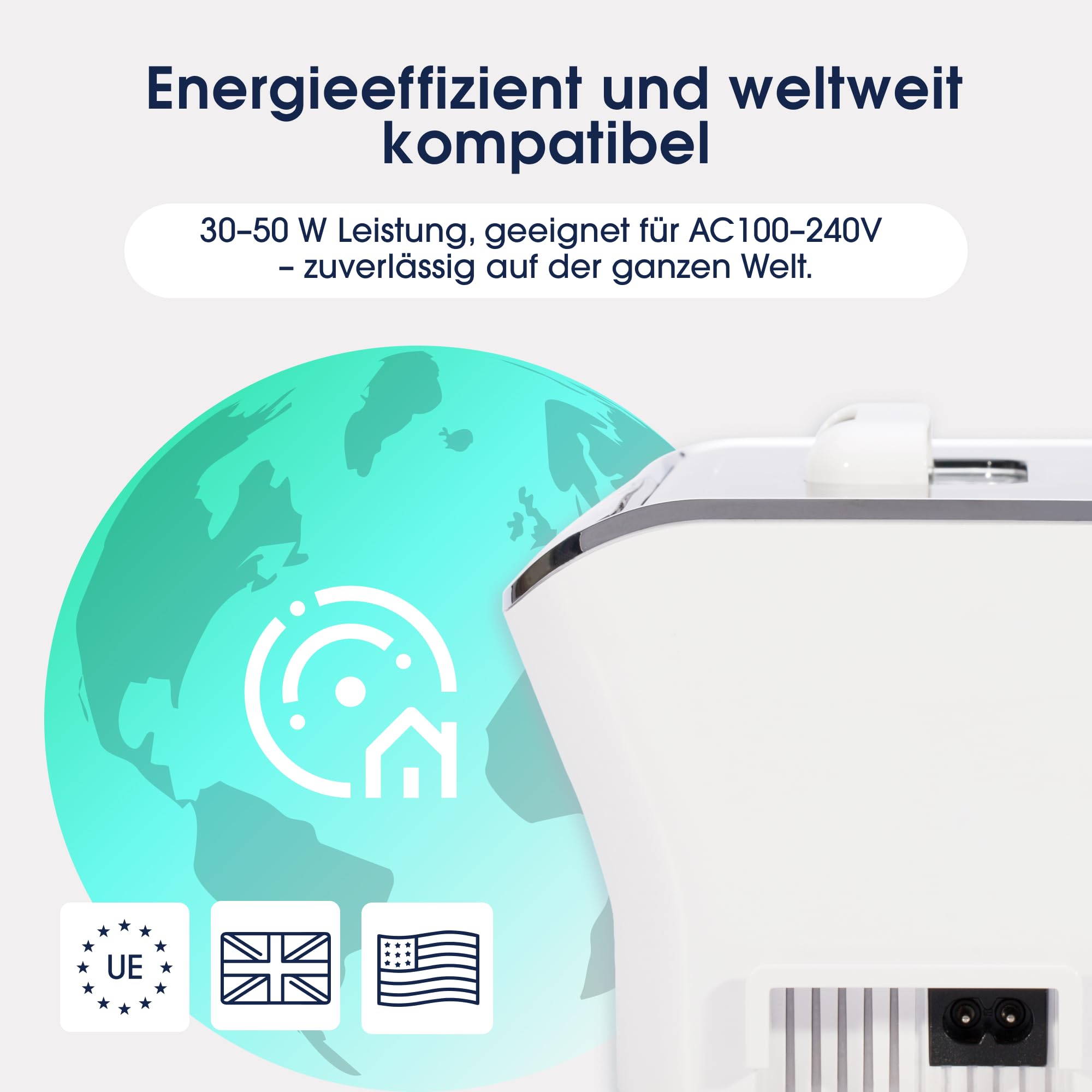 ZENT Ultraschallreinigungsgerät für Brillen, Zahnschiene, Prothesen, Schmuck | Ultraschallreiniger 600 ml, 5 Zeitprogramme, aktives Kühlsystem, LED-Touchpanel, Energiesparend