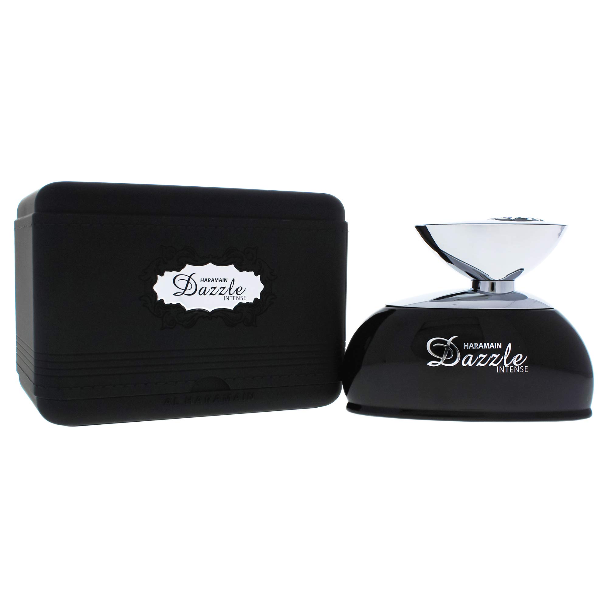 Al Haramain Dazzle Intense for Unisex - Arabian Perfume for Women & Men - Long Lasting Floral Fruity with Notes of Elemi, Jasmine, Vanilla, Patchouli, and Musk - Arabic Cologne - 3.3 oz oz EDP Spray