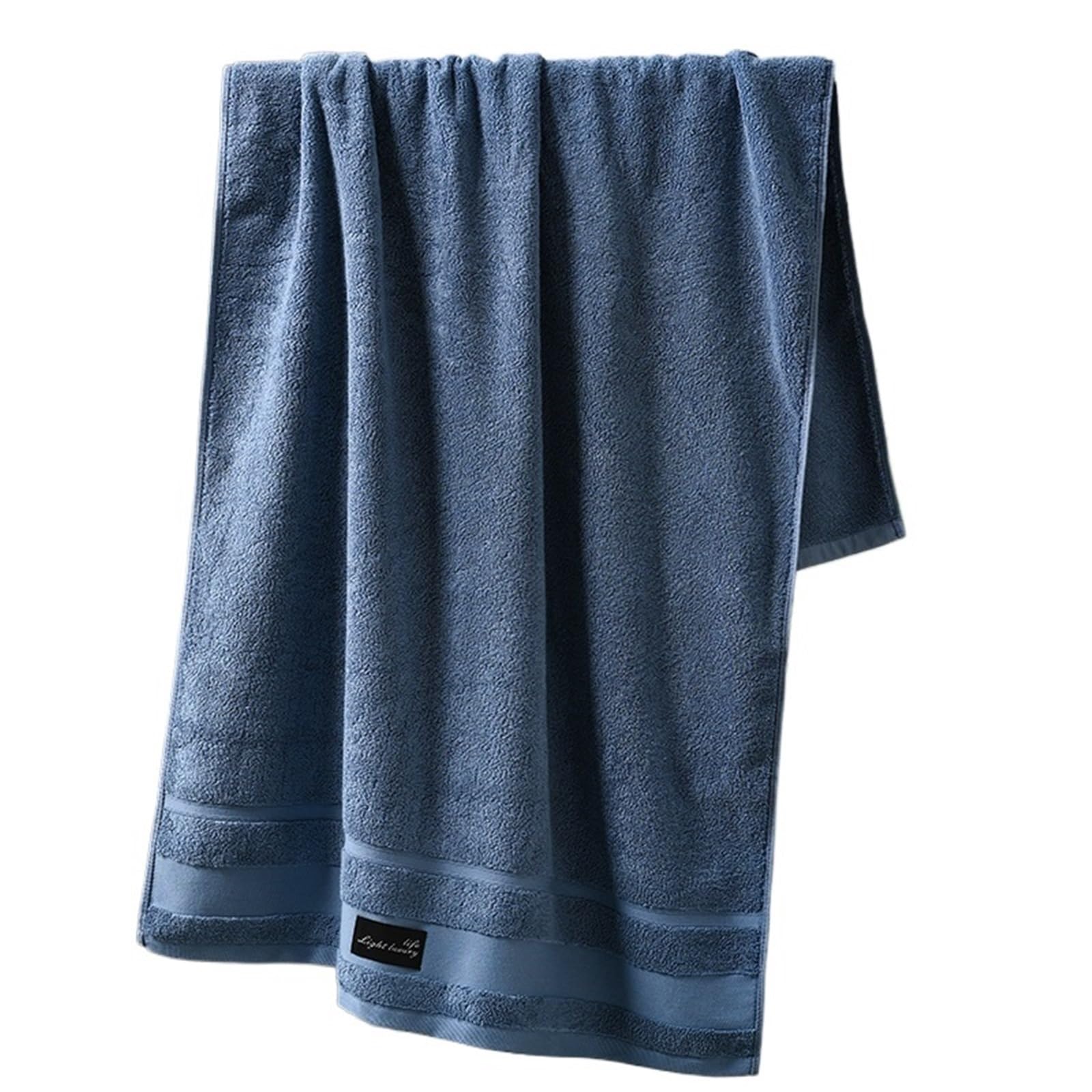 FGUJSUR Hand Towels Cotton Microfiber Soft Absorbent Hand Towel Adult Face Wash Bathroom Household Quick-Drying 35x75cm(Color4)
