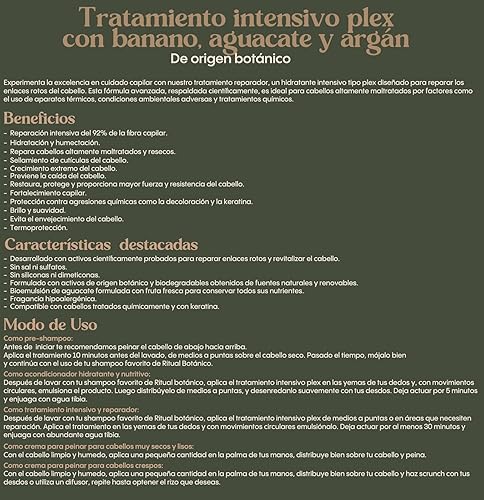 Miniatura 4 de Ultra Reparador S.O.S Champú con Cebolla y Argán  Tratamiento Intensivo Plex con Banano, Aguacate - Kit Colombiano