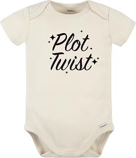 Ink Trendz Plot Twist Onesie, Pregnancy Announcement Baby Onesie Expect the unexpected, Family Announcement