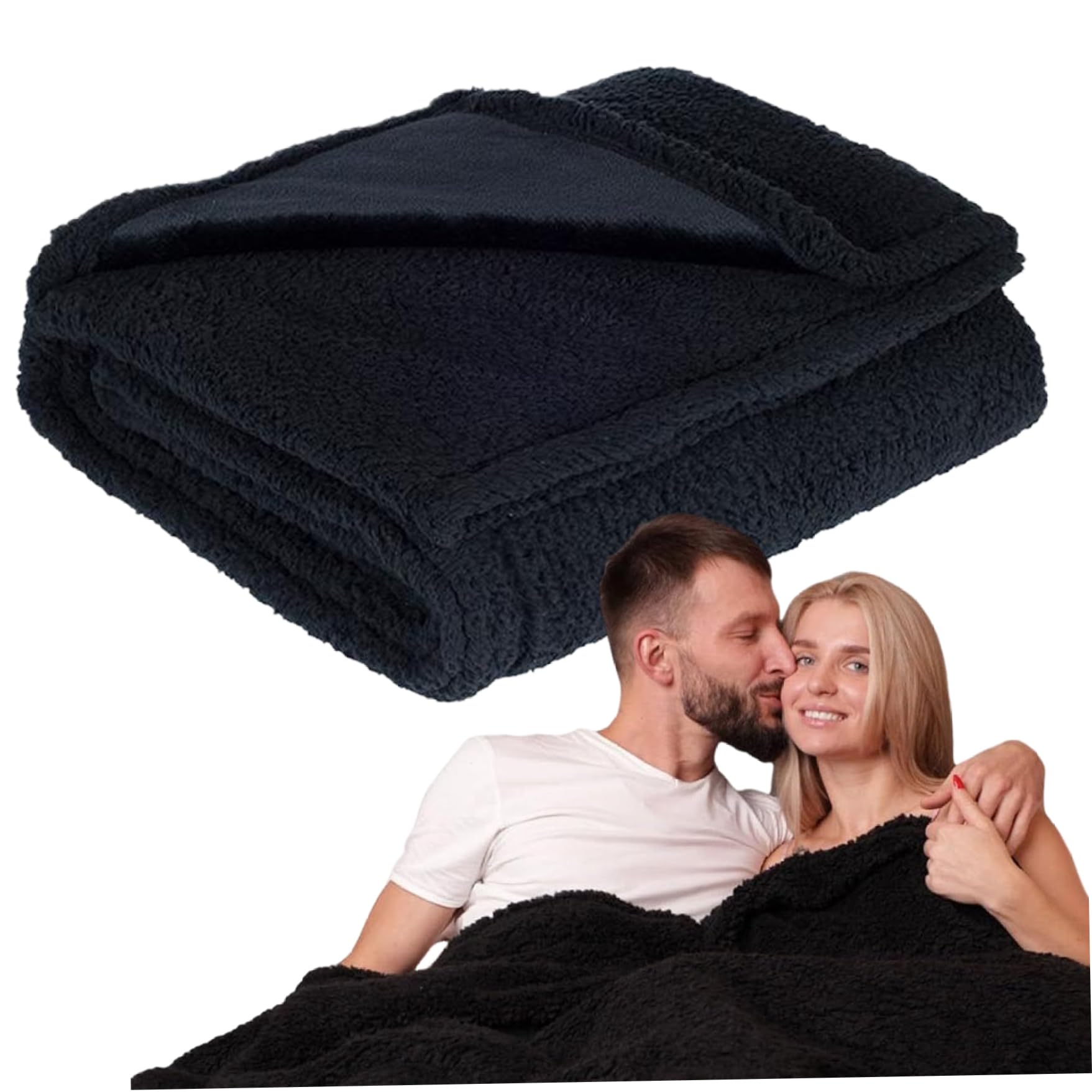 Couverture de Sexe, Couverture d'amoureux de 28x39 Pouces imperméable, Couples Confortables Doux, couvertures lavables réutilisables pour canapé-lit imperméable